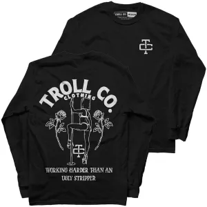 WHUS Butterface Long Sleeve: Black