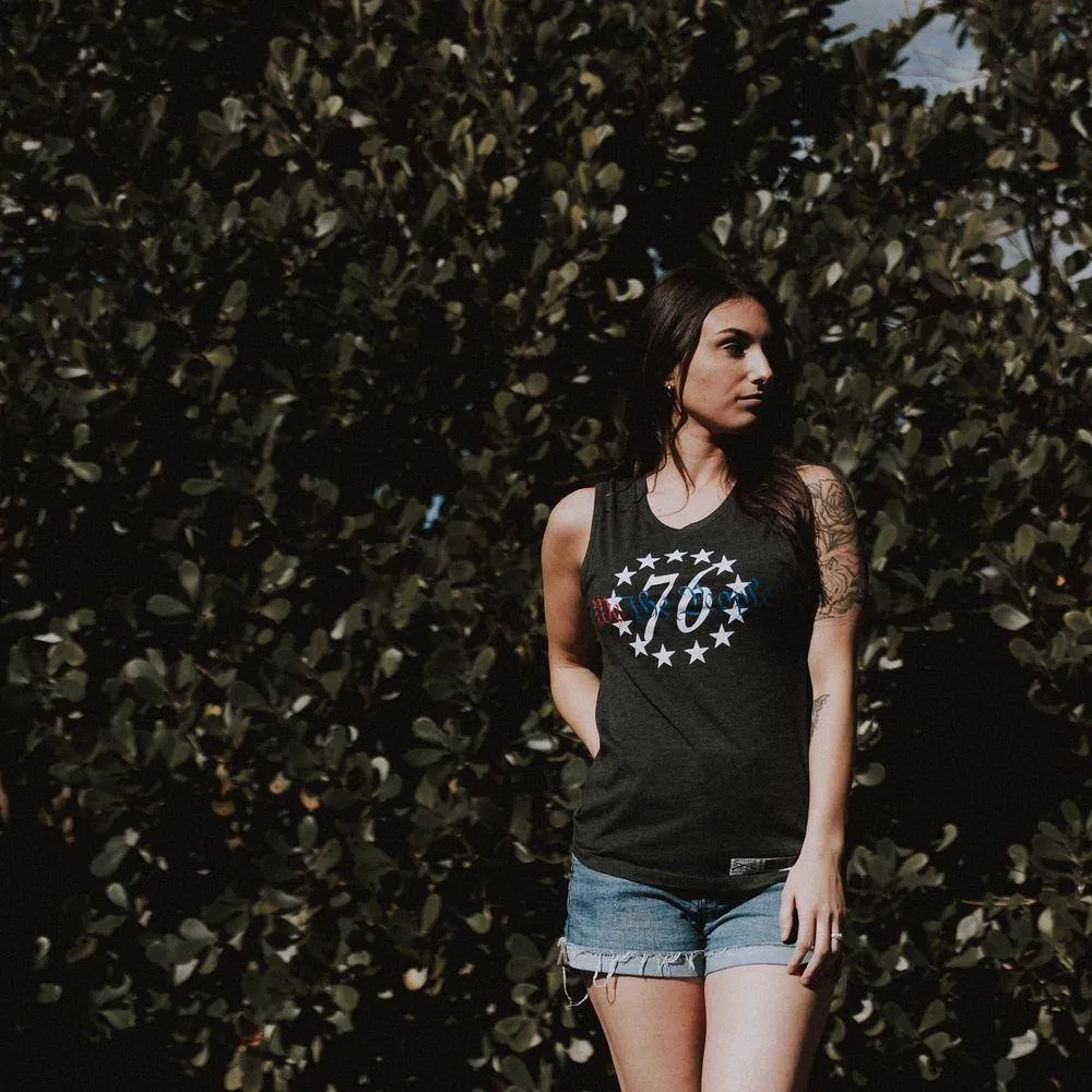 Women's 76 We The People Everyday Tank - Dark Heather Gray