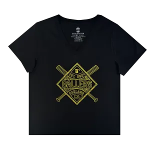 Women's Classic Diamond V-Neck
