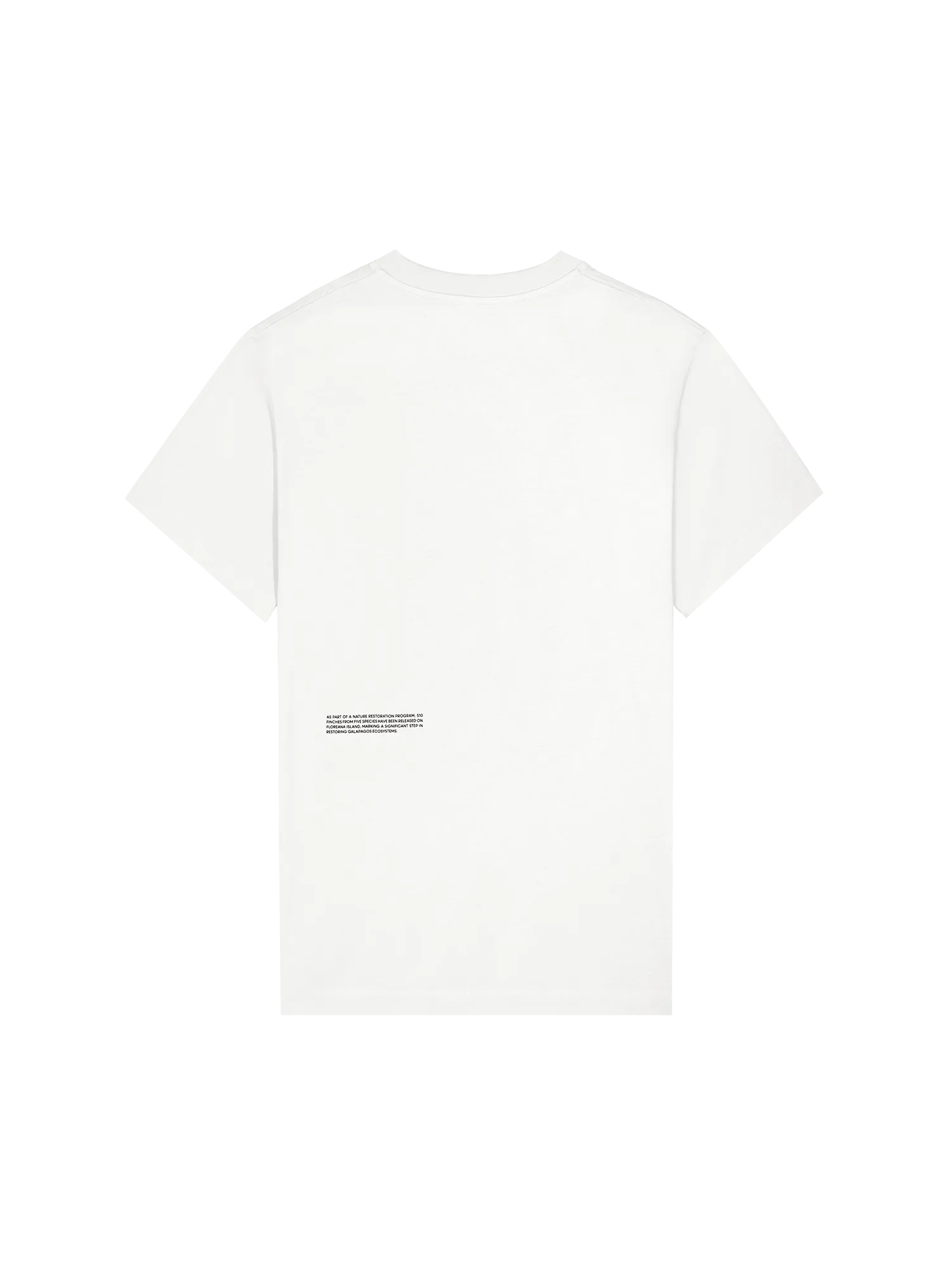Womens Finches Return Hope T-Shirt—off-white