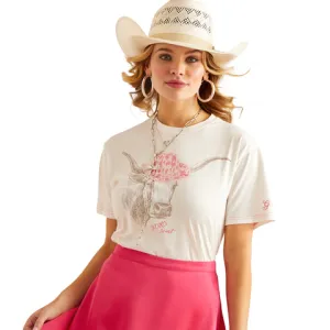 Women's Glamoorous S/S Tee - Cloud Dancer