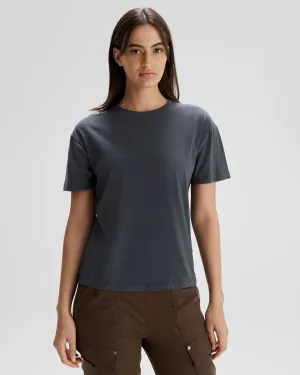 Women's Solid Organic Cotton T-Shirt - Night