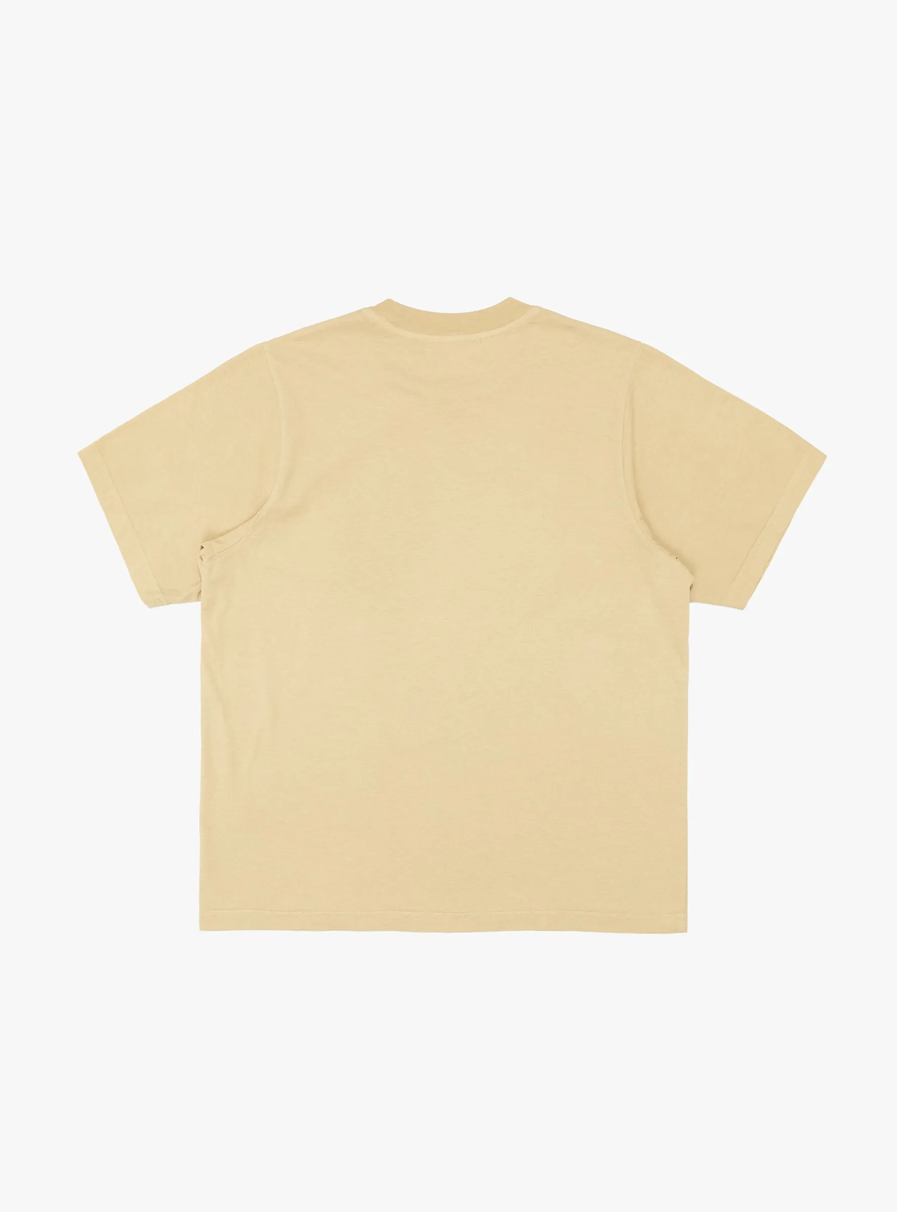 Wordmark Pigment Dyed T-Shirt Taupe