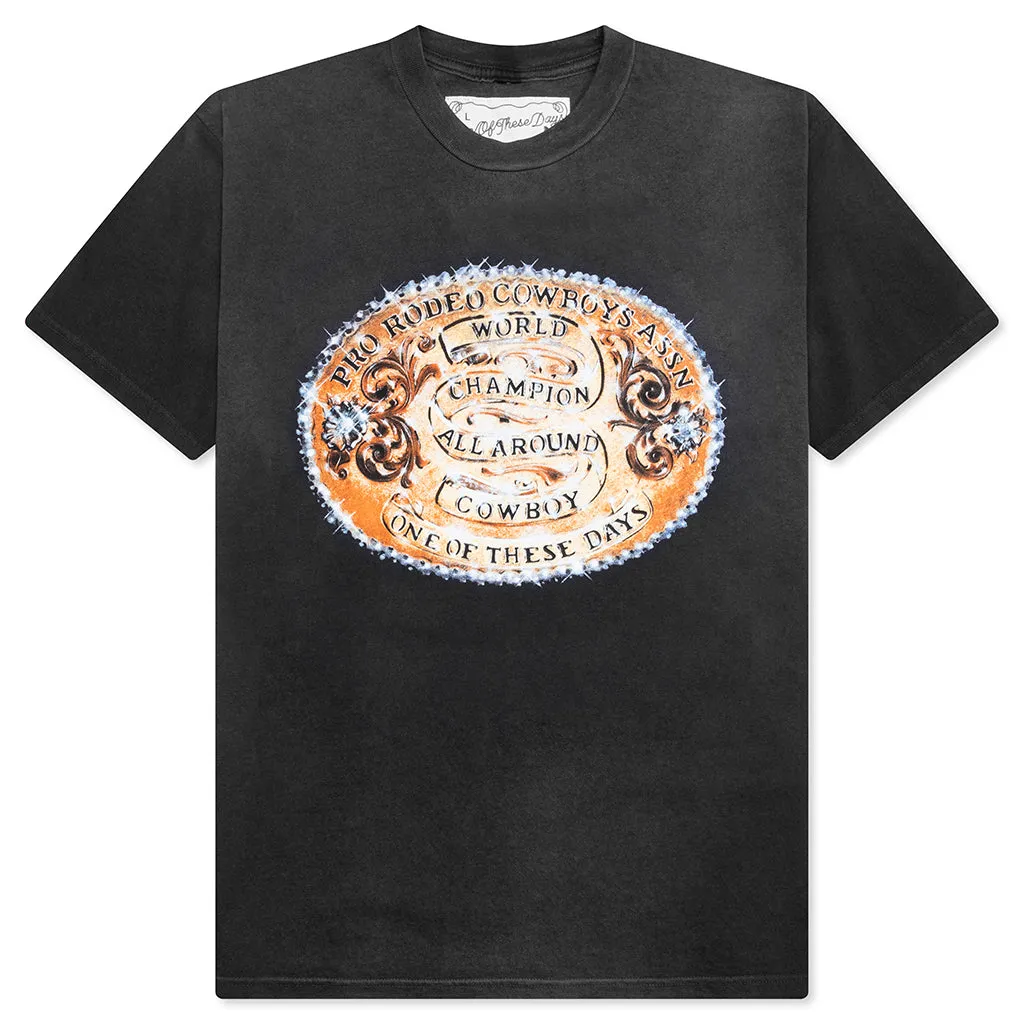 World Champions T-Shirt - Sun Faded Black