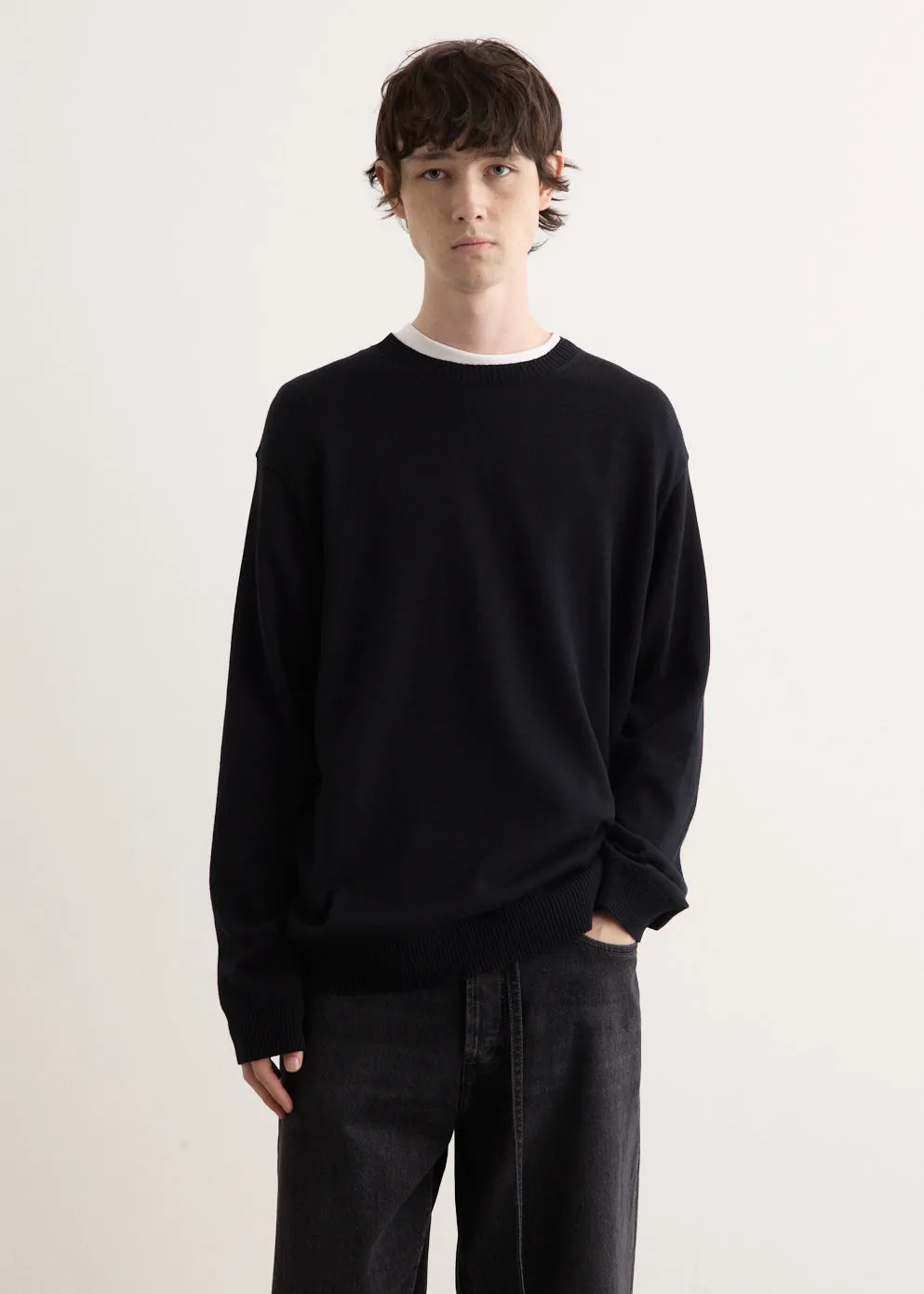 YFM Logo Round Neck Pull Over